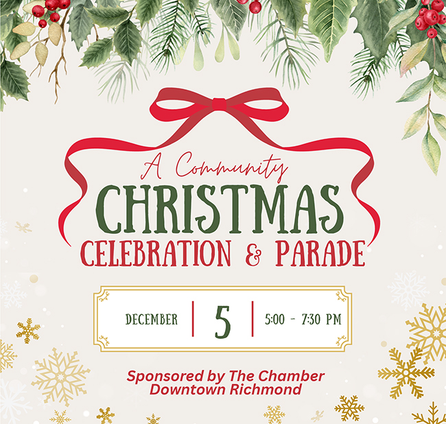 Richmond, MO Community Christmas Celebration and Parade artwork