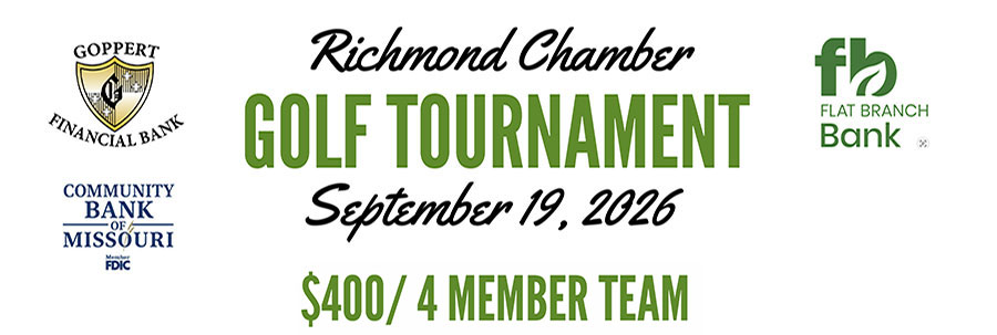 Richmond Chamber Golf Tournament registration form header