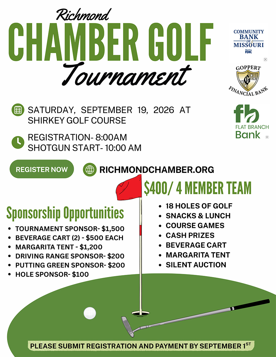 Richmond Chamber Golf Tournament information