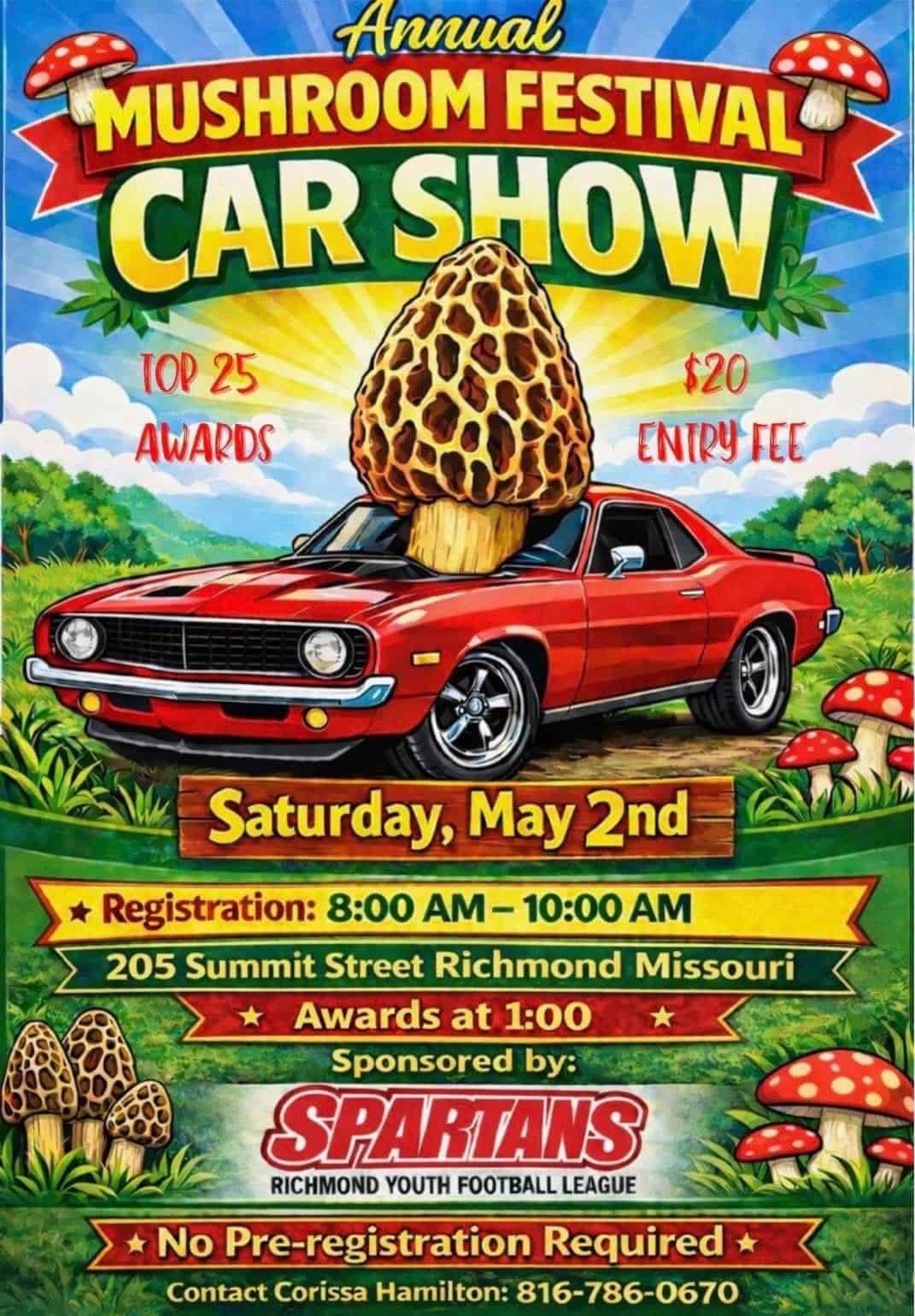 Mushroom Festival Car Show
