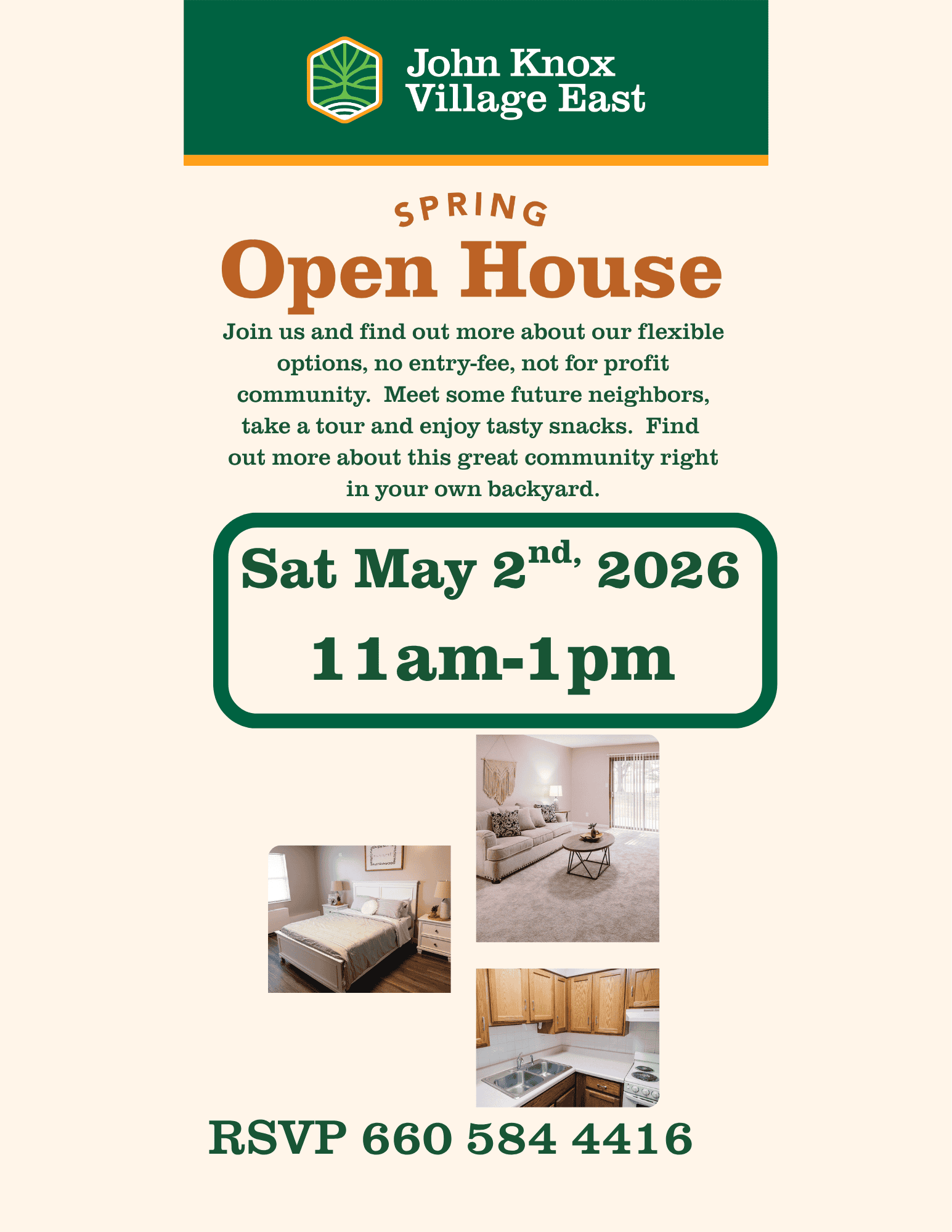 John Knox Village East Spring Open House